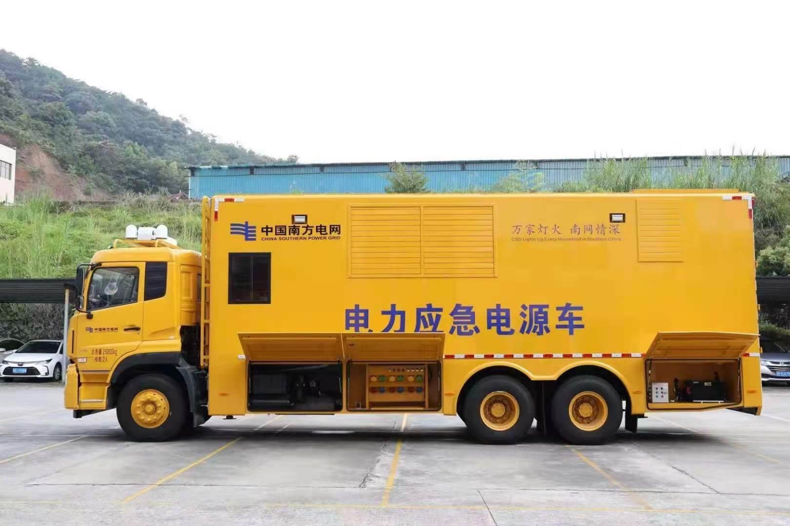 石家庄安康大型柴油发电机发电车UPS电源出租租赁
